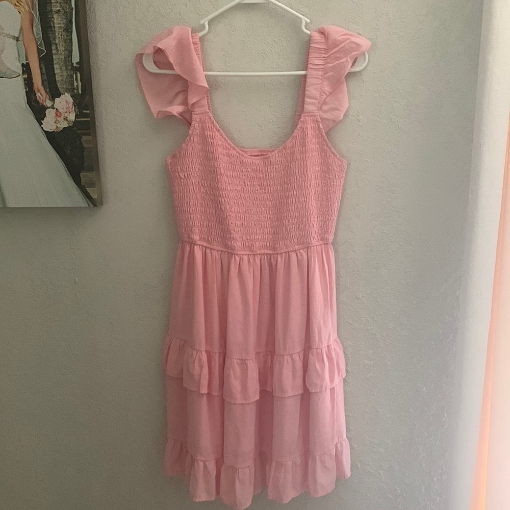 Boho Ruffle Dress